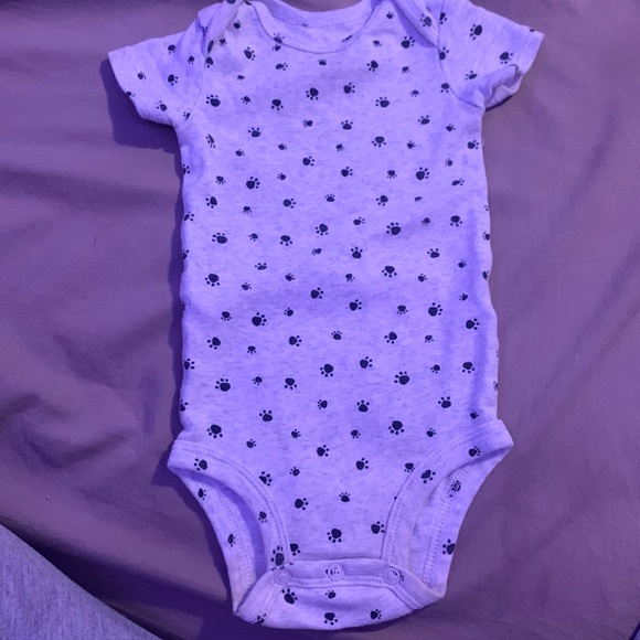 Carter's One Pieces Carters Dog Paw Print Onesie Poshmark